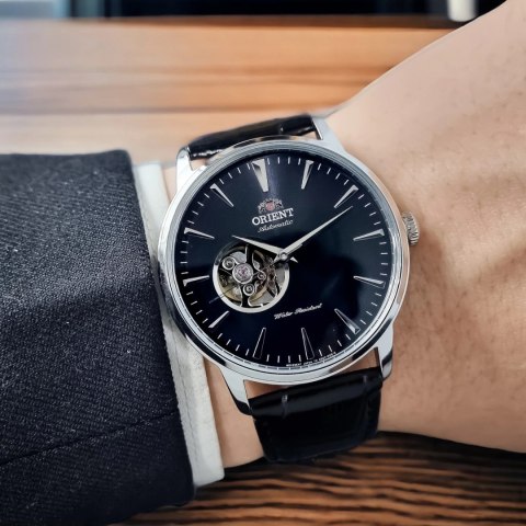 Zegarek Męski Orient Open Heart FAG02004B0 + BOX