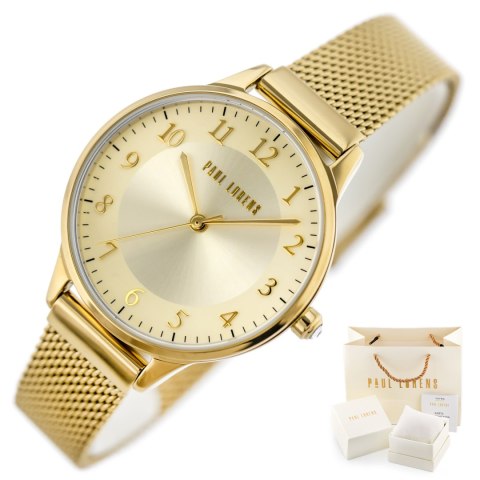 ZEGAREK DAMSKI PAUL LORENS - PL12189B-4D1 (zg550d) + BOX