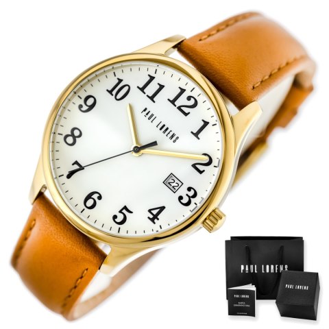 ZEGAREK MĘSKI PAUL LORENS - PL20016A-4B2 (zg380d) + BOX