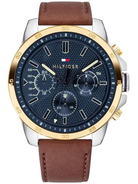 Zegarek Męski Tommy Hilfiger Decker 1791561 + BOX Zegarek Męski Tommy Hilfiger Decker 1791561 + BOX