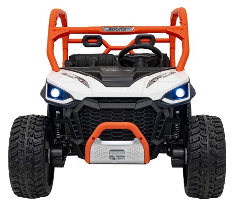 Pojazd Farmer Truck UTV Racing Biały