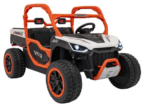 Pojazd Farmer Truck UTV Racing Biały