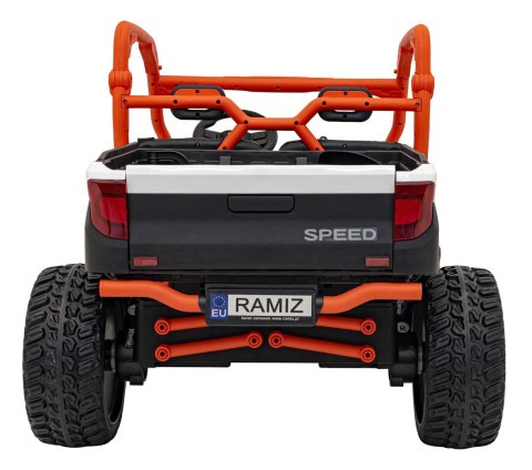 Pojazd Farmer Truck UTV Racing Biały