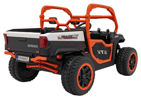 Pojazd Farmer Truck UTV Racing Biały