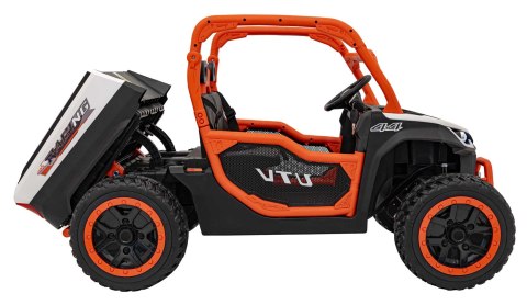 Pojazd Farmer Truck UTV Racing Biały