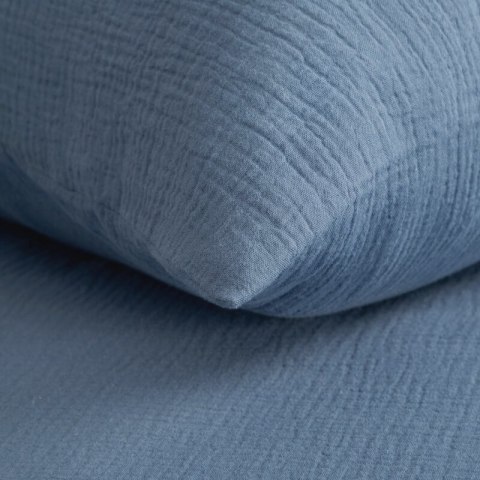 KOMPLET POŚCIELI MUSLIN 160 X 200 CM BEŻOWY