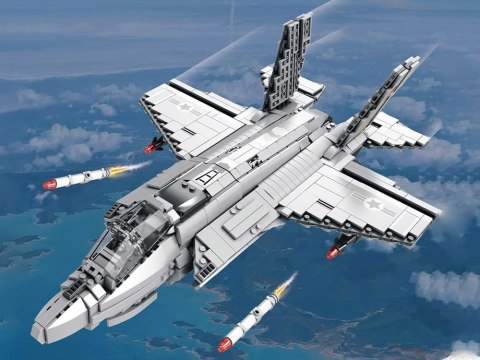 Klocki techniczne amerykański myśliwiec F-35 Lighting II 1600ele ZA5799