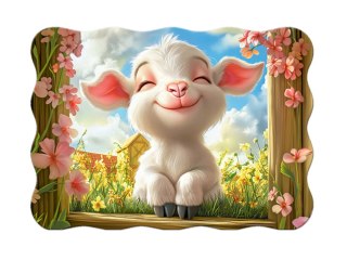 Puzzle 30-elementów Pretty Goat B-03846-1