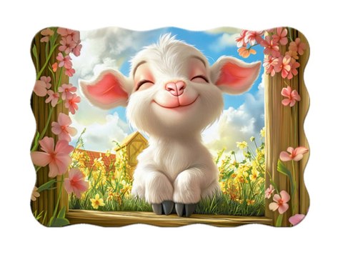 Puzzle 30-elementów Pretty Goat B-03846-1