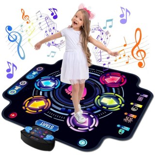 Duża muzyczna Mata Taneczna dla dzieci + bluetooth IN0180