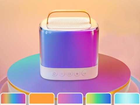 Głośnik Bluetooth + mikrofon bezprzewodowy x2 ZESTAW KARAOKE IN0178
