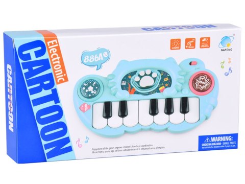 Mini KEYBOARD - pianinko interaktywne Podświetlane przyciski IN0177 NI