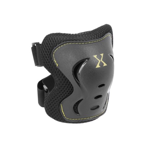 H320 CZARNO-ŻÓŁTY ROZM. XL ZESTAW OCHRANIACZY NILS EXTREME