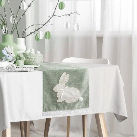 OBRUS WIOSNA 7 40 X 140 CM ZIELONY