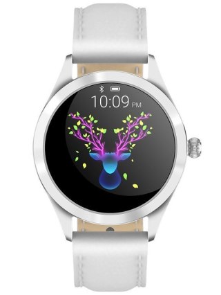 SMARTWATCH DAMSKI G. Rossi SW017-8 silver/white (sg011b)