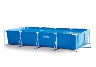 Basen ogrodowy stelażowy duży prostokątny 4,5x2,2 m INTEX 28274