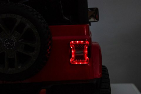 Pojazd Jeep Wrangler Rubicon LIFT Czerwony