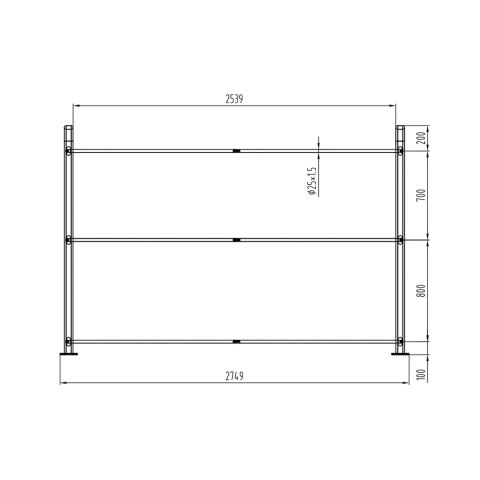 ZESTAW 13 PIŁEK TRENINGOWYCH YB02 + STOJAK STR43 HMS