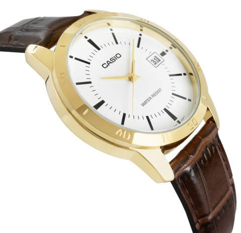 Zegarek Męski CASIO MTP-V004GL-7AUDF + BOX Zegarek Męski CASIO MTP-V004GL-7AUDF + BOX