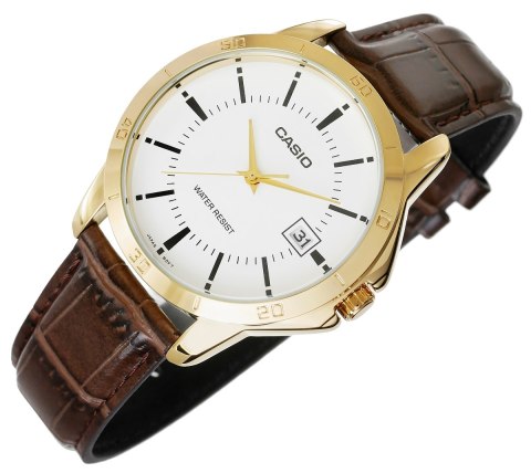 Zegarek Męski CASIO MTP-V004GL-7AUDF + BOX Zegarek Męski CASIO MTP-V004GL-7AUDF + BOX