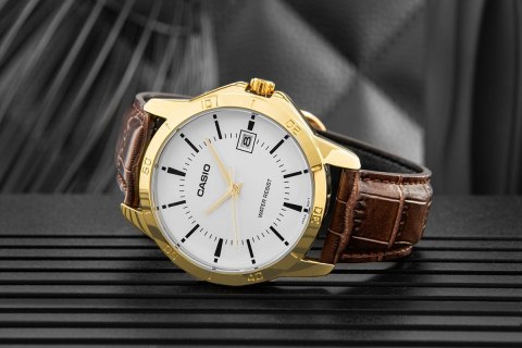 Zegarek Męski CASIO MTP-V004GL-7AUDF + BOX Zegarek Męski CASIO MTP-V004GL-7AUDF + BOX