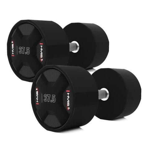 HPC SET ZESTAW HANTLI POLIURETANOWYCH 2 x 27.5 - 37.5 KG CPU (325 KG) HMS HPC SET ZESTAW HANTLI POLIURETANOWYCH 2 x 27.5 - 37.5 KG CPU (325 KG) HMS