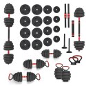 SGN140 PRO SET 6W1 ZESTAW CIĘŻARÓW 40KG HMS