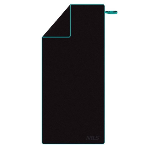 NCR13 CZARNY RĘCZNIK Z MIKROFIBRY 200X90 cm NILS