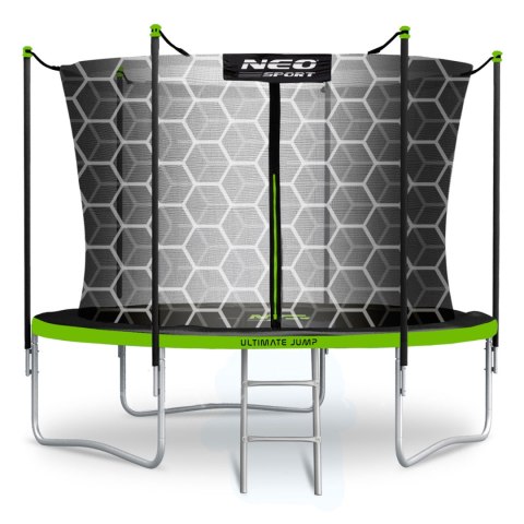 Trampolina ogrodowa 10ft/312cm z siatką wewnętrzną i drabinką Neo-Sport Trampolina ogrodowa 10ft/312cm z siatką wewnętrzną i drabinką Neo-Sport
