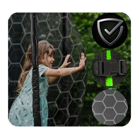 Trampolina ogrodowa 10ft/312cm z siatką wewnętrzną i drabinką Neo-Sport Trampolina ogrodowa 10ft/312cm z siatką wewnętrzną i drabinką Neo-Sport
