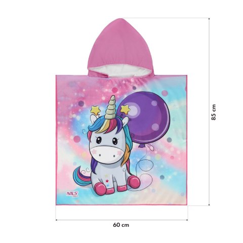 NAR20 RĘCZNIK PONCZO UNICORN NILS AQUA NAR20 RĘCZNIK PONCZO UNICORN NILS AQUA