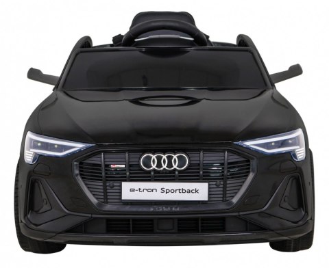 Audi E-Tron Sportback dla dzieci Czarny + Pilot + Napęd 4x4 + Wolny Start + Radio MP3 + LED Audi E-Tron Sportback dla dzieci Czarny + Pilot + Napęd 4x4 + Wolny Start + Radio MP3 + LED