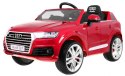 Audi Q7 Quattro S-Line na akumulator Lakier Czerwony SUV + Pilot