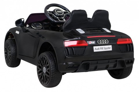 Audi R8 na akumulator dla dzieci Czarny Audi R8 na akumulator dla dzieci Czarny