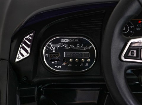 Audi R8 na akumulator dla dzieci Czarny Audi R8 na akumulator dla dzieci Czarny