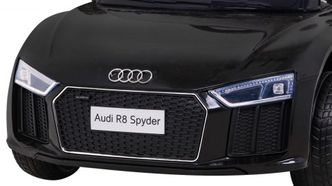 Audi R8 na akumulator dla dzieci Czarny Audi R8 na akumulator dla dzieci Czarny