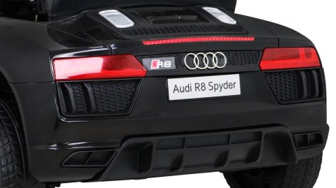 Audi R8 na akumulator dla dzieci Czarny Audi R8 na akumulator dla dzieci Czarny