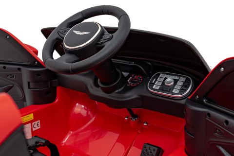 Aston Martin DBX na akumulator dla dzieci Czerwony + Pilot + EVA + Pasy + Wolny Start + Audio LED Aston Martin DBX na akumulator dla dzieci Czerwony + Pilot + EVA + Pasy + Wolny Start + Audio LED