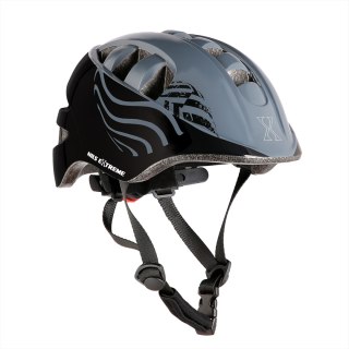 MTW08 CZARNY ROZM. XS (48-52CM) KASK DZIECIĘCY NILS EXTREME