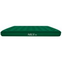 NC2803 MATERAC TURYSTYCZNY DMUCHANY 203X152X22 CM ZIELONY NILS CAMP