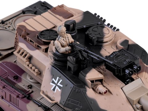 Duży zdalnie sterowany CZOŁG LEOPARD RC0106