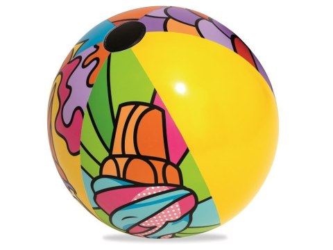 Bestway Dmuchana piłka plażowa KOLOROWA duża aż 91cm 31044