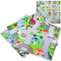 Piankowe puzzle ULICA Miękka mata dla dzieci do zabawy 120x120cm ZA2510
