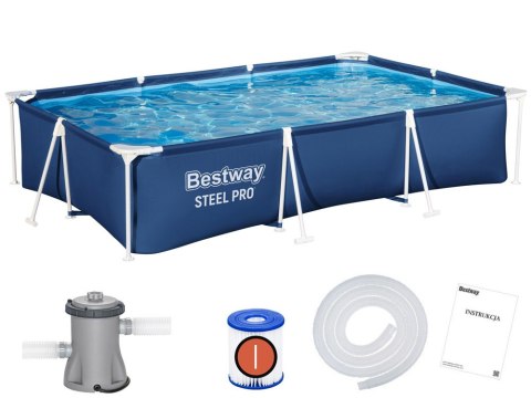 Bestway Basen STELAŻOWY 300x201x66cm 8w1 56411