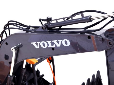 Duża koparka VOLVO 3w1 Zdalnie sterowana Pilot - 3 końcówki RC0495