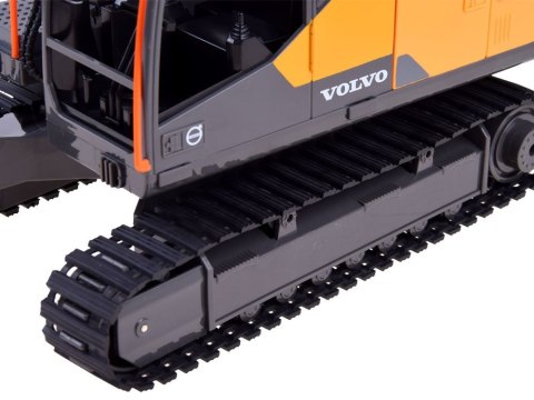 Duża koparka VOLVO 3w1 Zdalnie sterowana Pilot - 3 końcówki RC0495