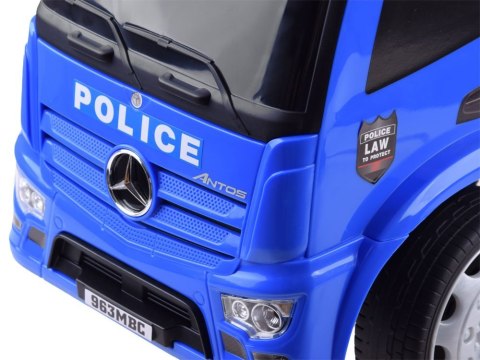 Jeździk Mercedes POLICJA autko pchacz ZA3690