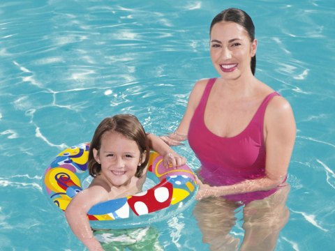 Bestway dmuchane Kółko do pływania zwierzątka 56cm 3-6 lat 36013