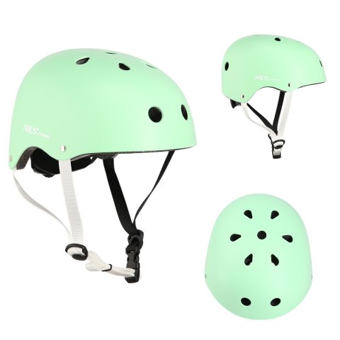 MTW001 MIĘTOWY ROZM. L(58-61CM) KASK NILS EXTREME MTW001 MIĘTOWY ROZM. L(58-61CM) KASK NILS EXTREME