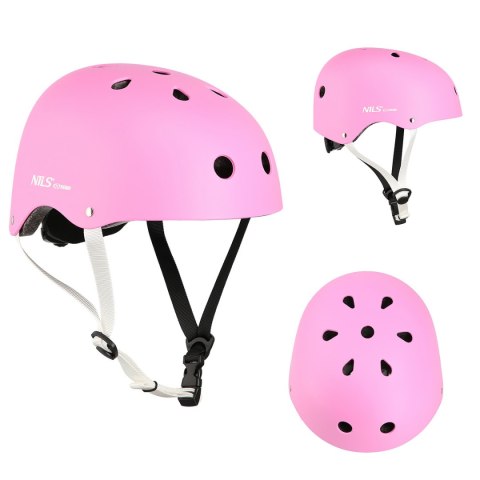 MTW001 RÓŻOWY ROZM. L(58-61CM) KASK NILS EXTREME MTW001 RÓŻOWY ROZM. L(58-61CM) KASK NILS EXTREME